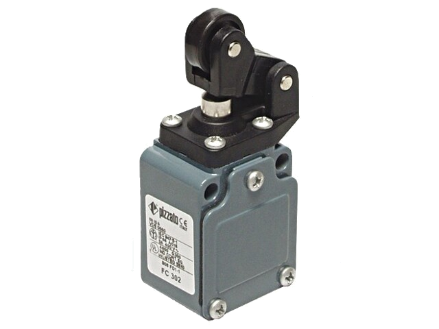 Eindschakelaar; roller van kunststof Ø20mm; NO + NC; 6A; 400VAC Eindschakelaar; roller van kunststof Ø20mm; NO + NC; 6A; 400VAC